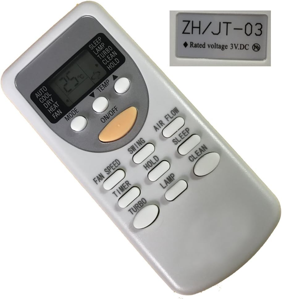 Replacement for Lennox Air Conditioner Remote Control Model Number ZH/JT-03