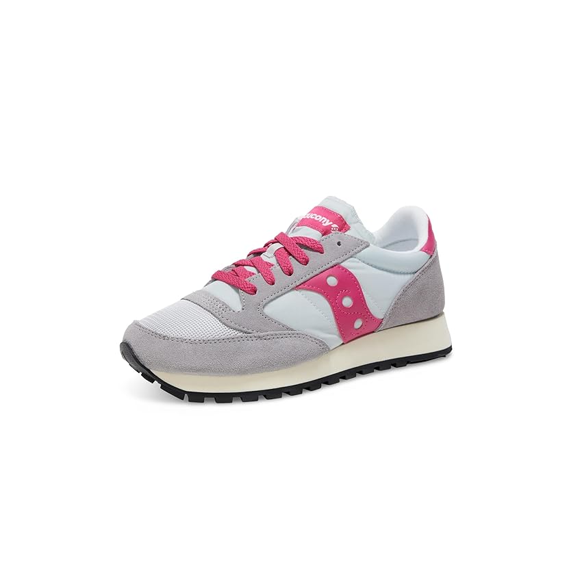 Saucony Jazz Original Vintage, Sneaker Donna, Grigio Rosa, 40.5 EU