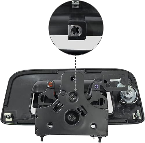 Miniatura 6 de Pestillo y bisel de la manija del portón trasero con clips de varilla para Chevy SilveradoGMC Sierra 1500 2500 3500 HD Truck 15228539 15997911