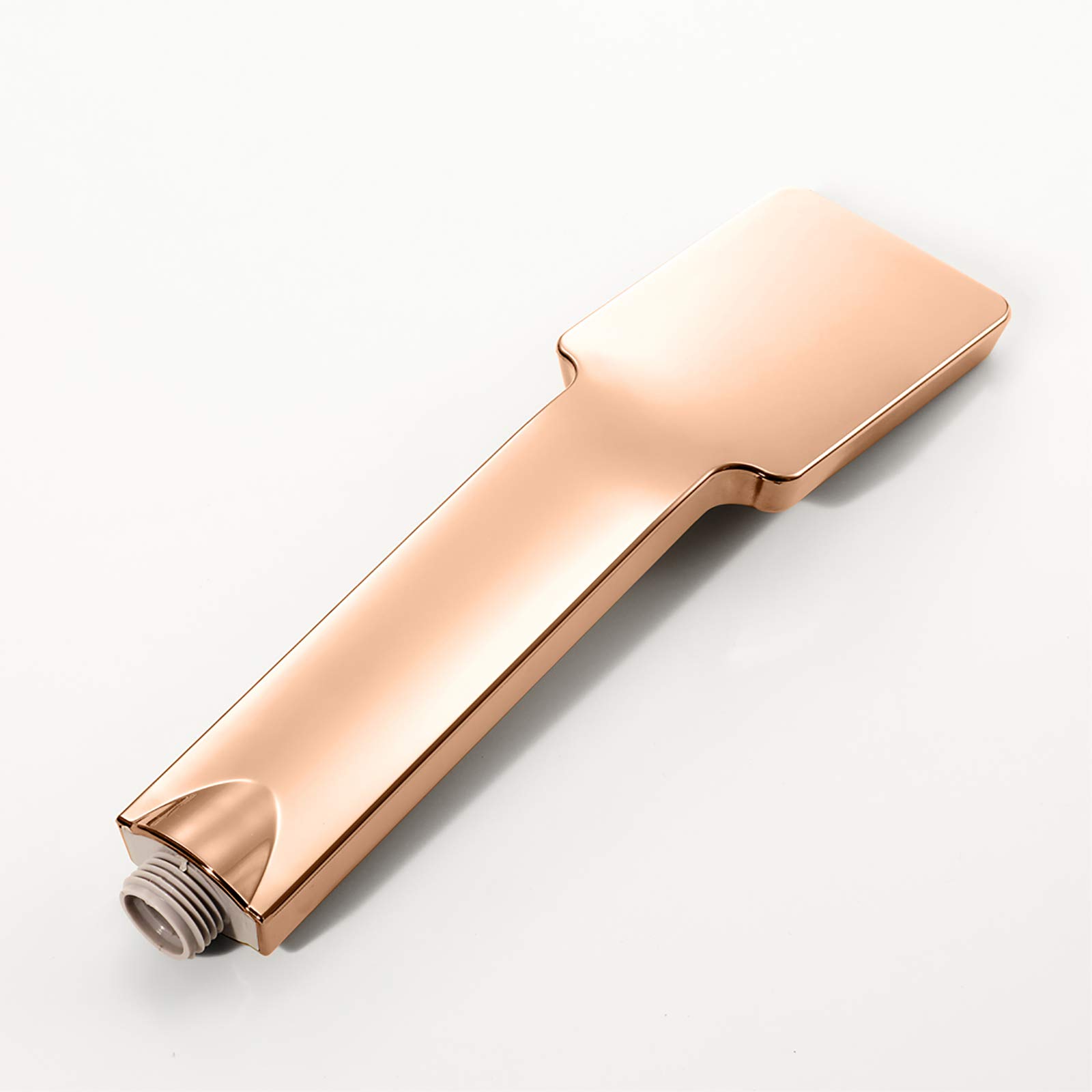 Oro Rosa Alcachofa de Ducha Alta Presión Cabezal de Ducha, ABS Universal Ducha de Mano con Latón Soporte y 1.5M de Acero Inoxidable Tubo Flexible