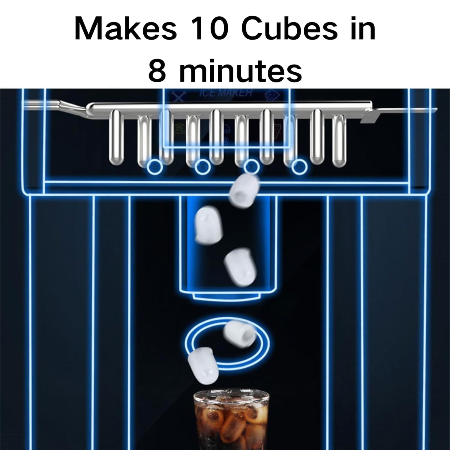 高速製氷機 クリアロック・クラッシュ おうちで簡単にクラッシュアイス