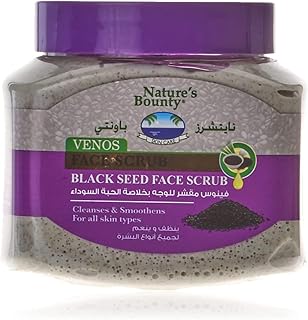 NATURES BOUNTY Venos Black Seed Face Scrub, 300 ml
