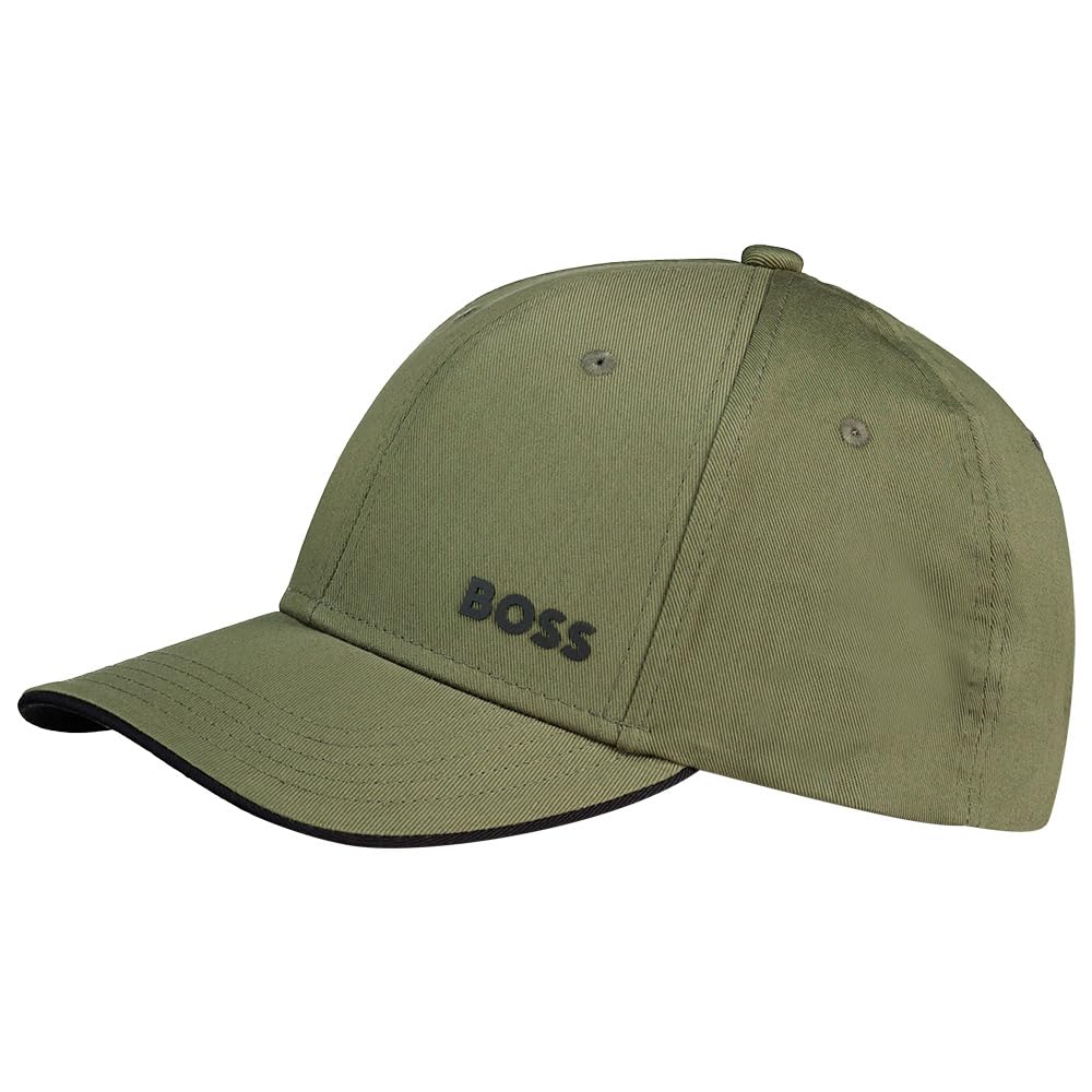 Boss Men's Dark Beige 257 Cap, One Size