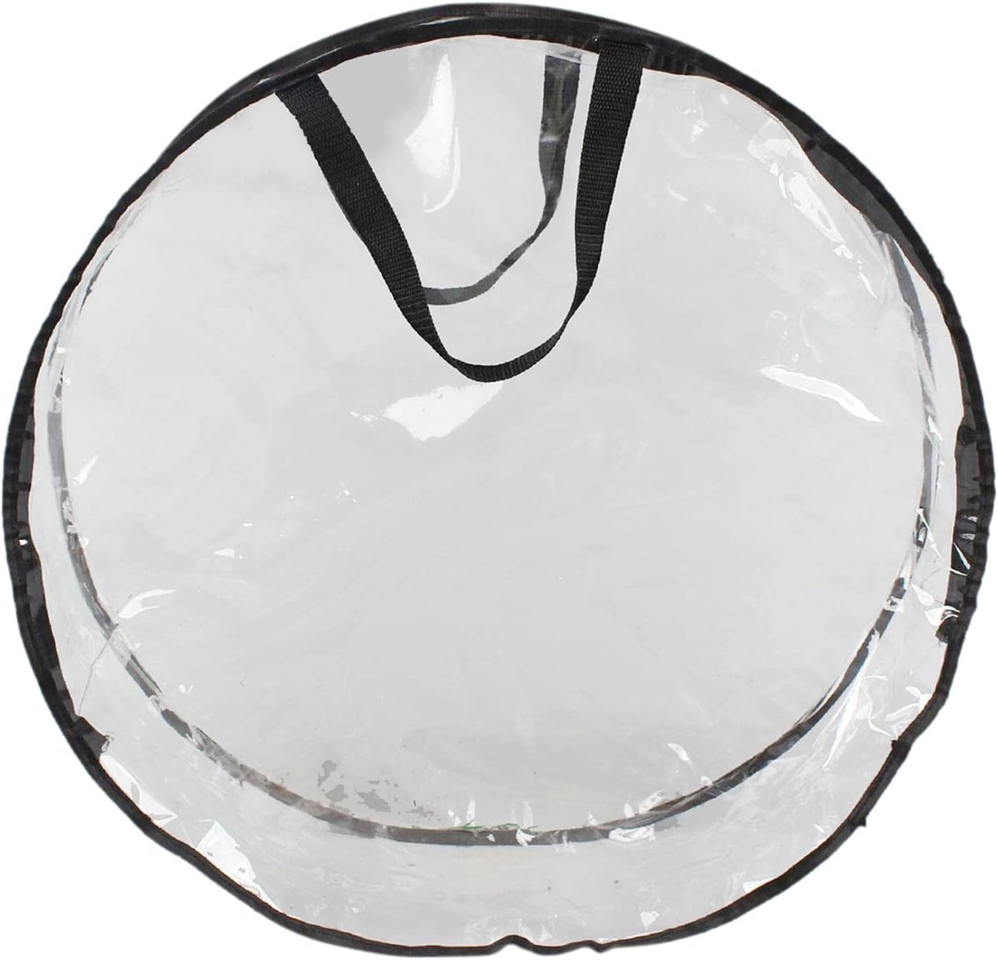 Wreath Storage Bag, Dual Zipper with Handles Waterproof PVC Storage Bag, for Home Holiday Garland Door Wreaths