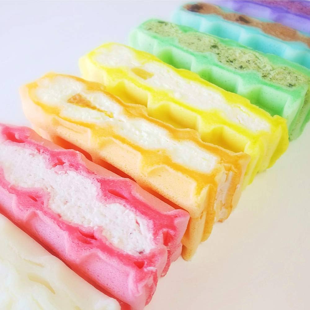 Amazon.co.jp: 長崎 「Bon Patty」 レインボーワッフル 7種