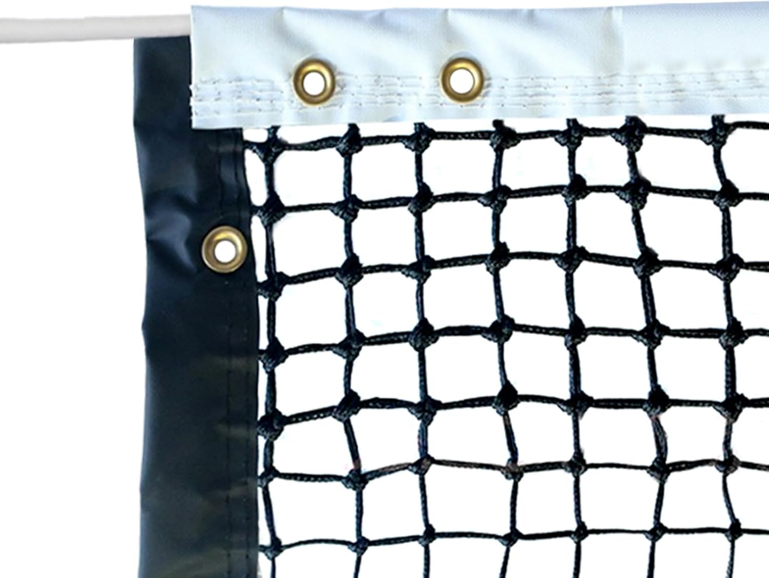 VANCL Heavy Duty Professional Tennis Net Replacement - 42ft x 3.5ft Outdoor Court Net with Fiberglass Dowels, Waterproof & UV-Resistant