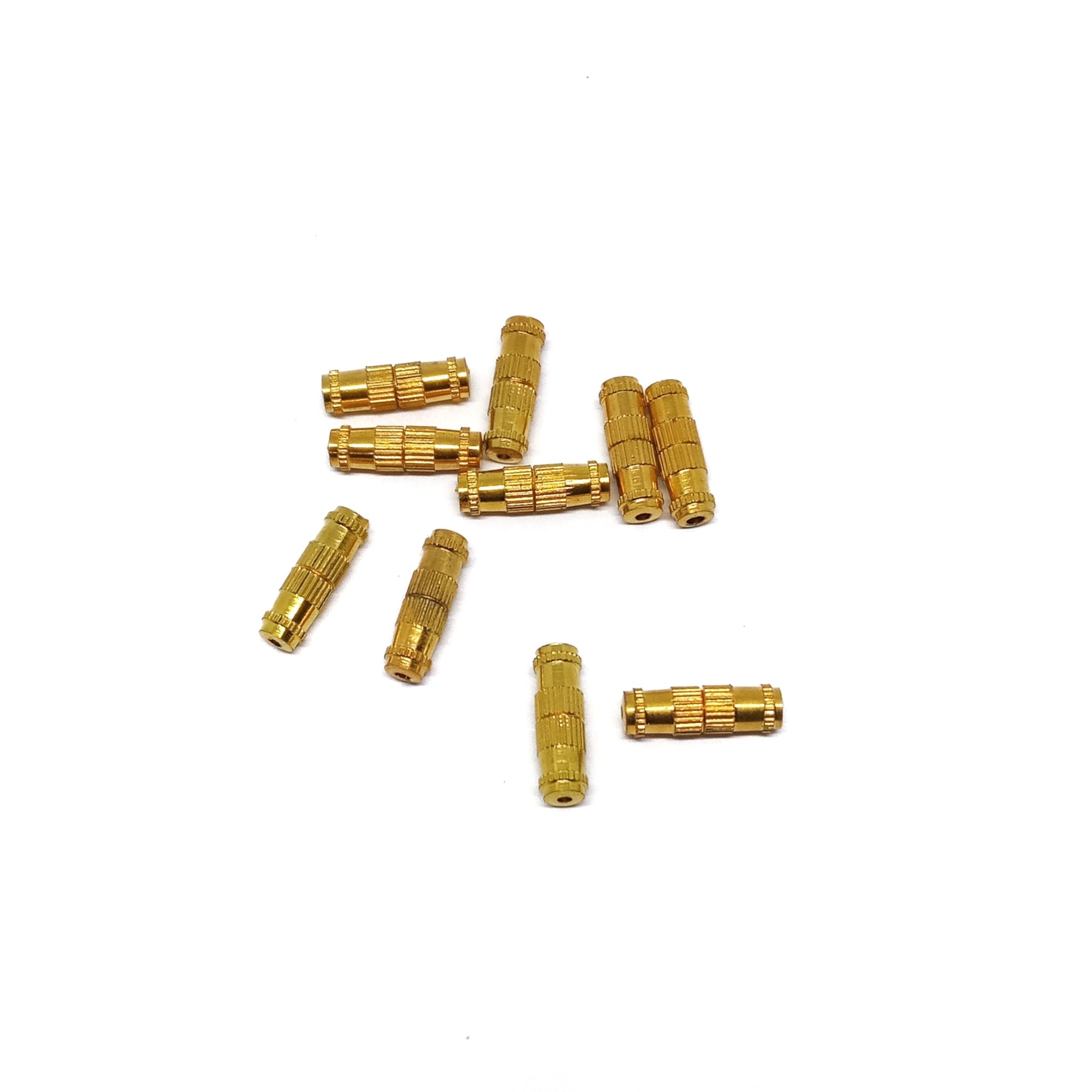 Brass Flat Head Screw Terminals, 20pcs, for Jewellery Making, Necklace Clasps, Automotive, Marine, Industrial Applications (Gold)-image-39