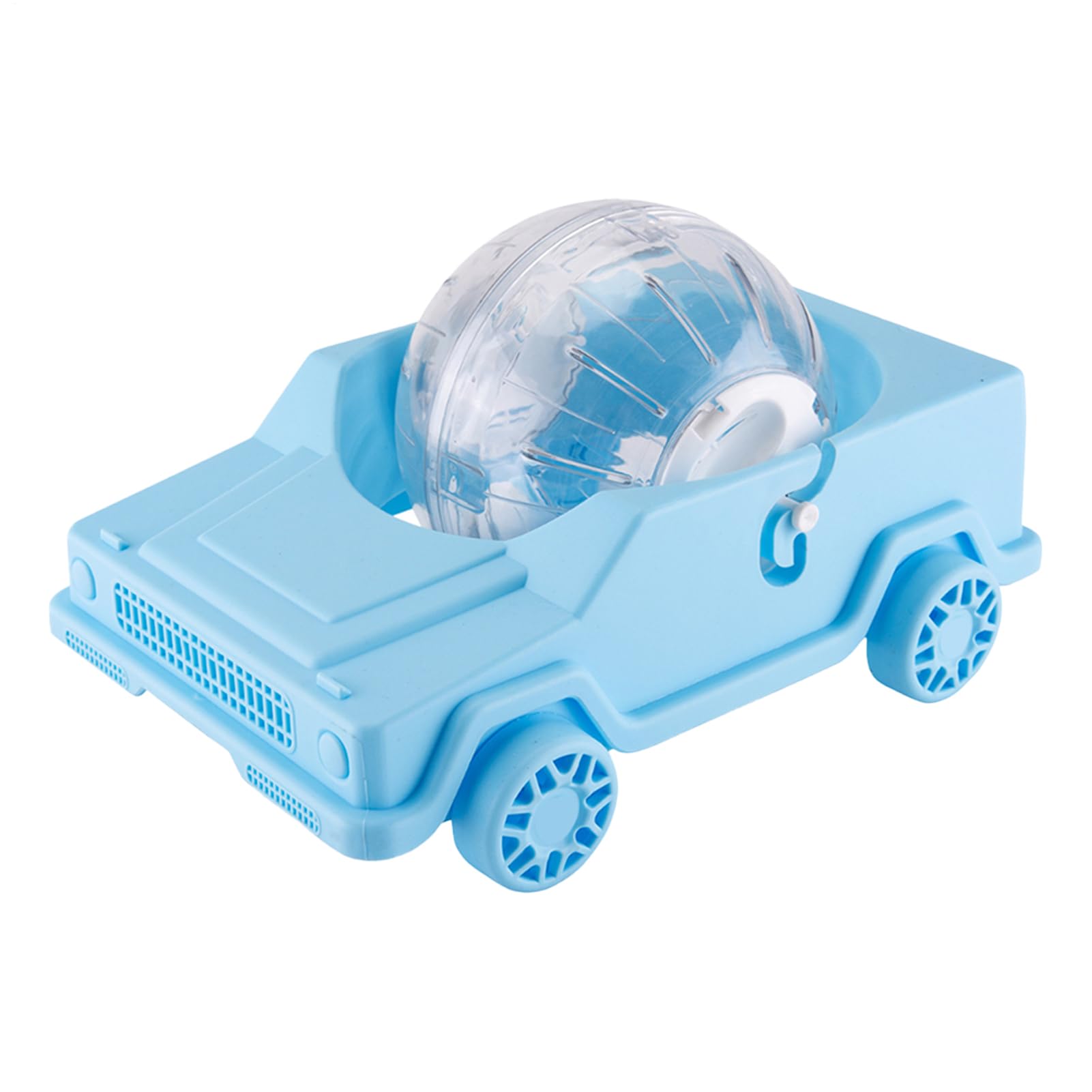 Roue de hamster silencieuse en forme de voiture pour cage de gerbille naine