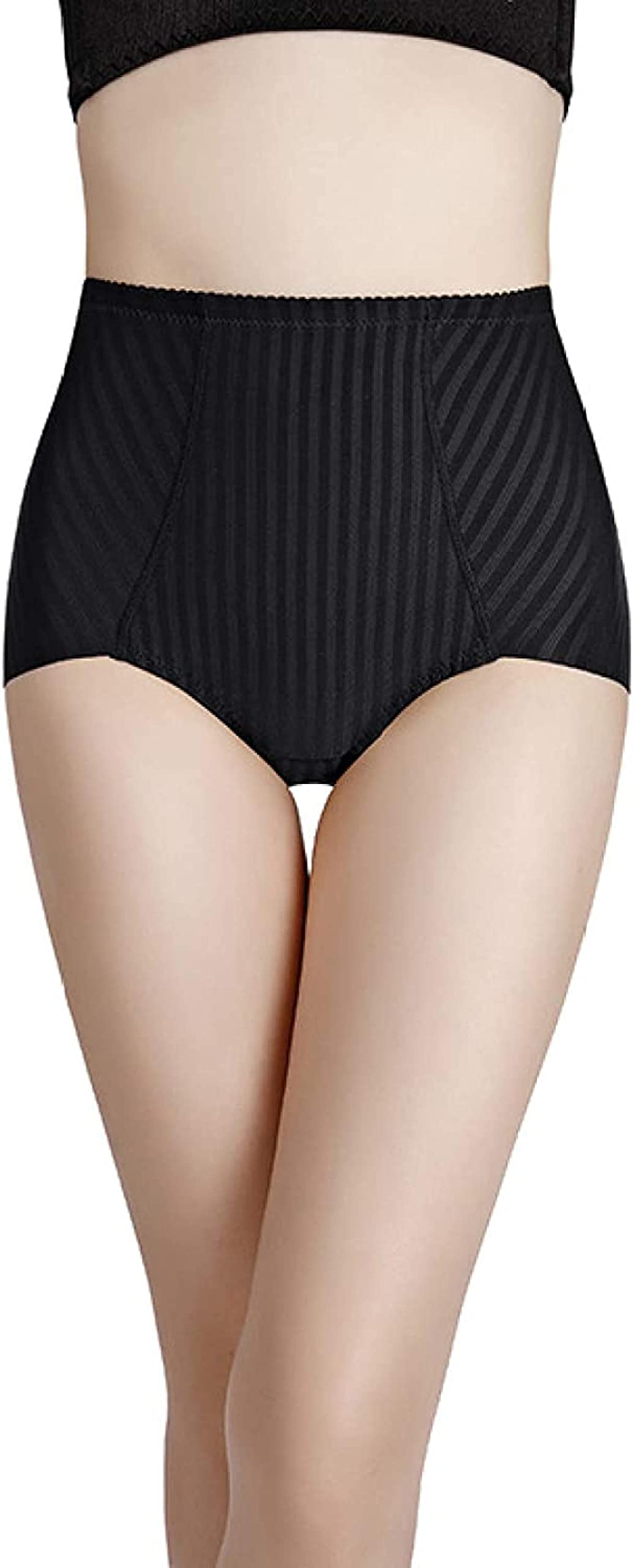 HLTYGWX Short Gainant pour Femme, sous-vêtement de contrôle de la Taille, élastique, Hanche Propre secousse, sous-vêtements sans Couture, Noir-XX