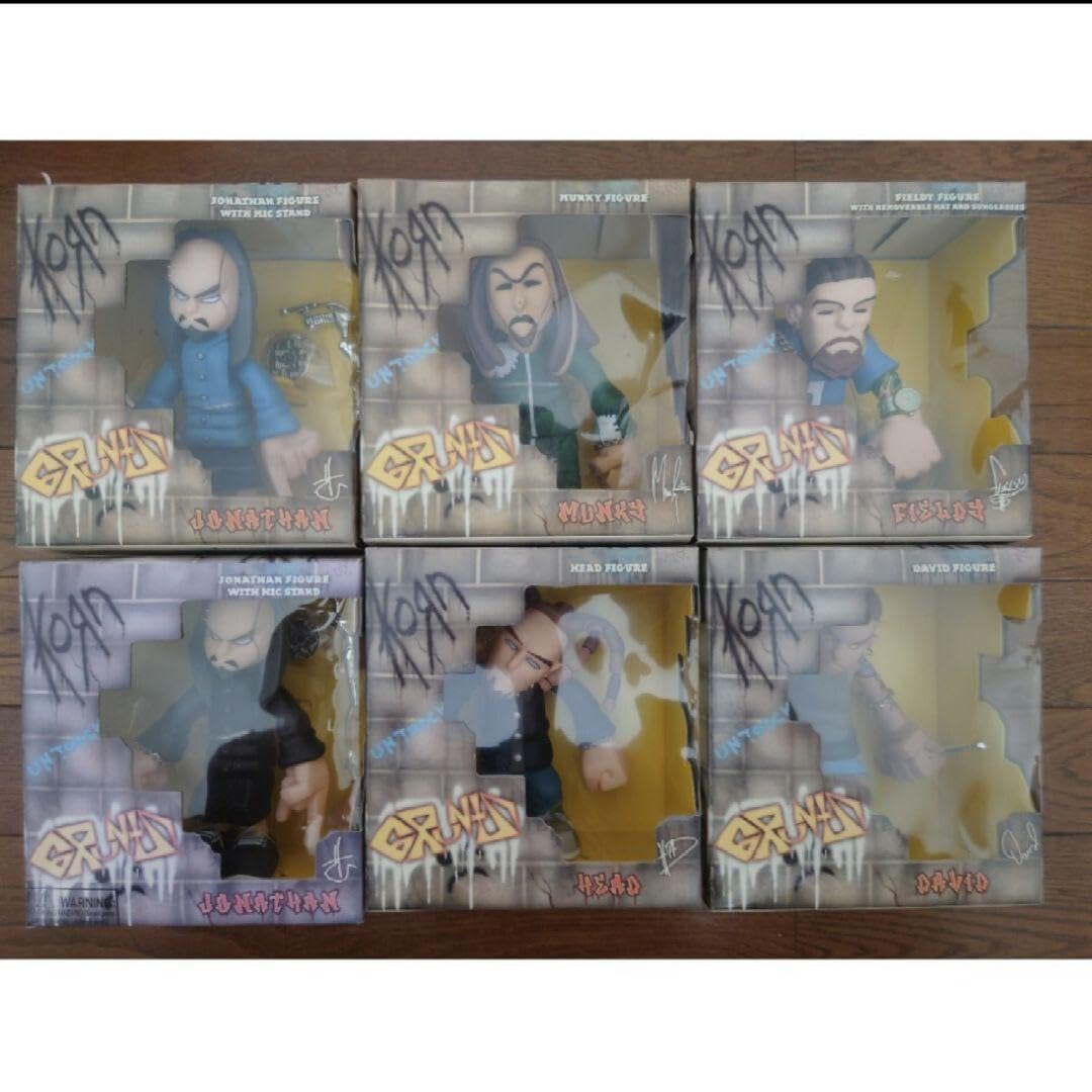 KORN フィギュア Figure KORN DEADMEN figure set of 5 #9461ef | eBay