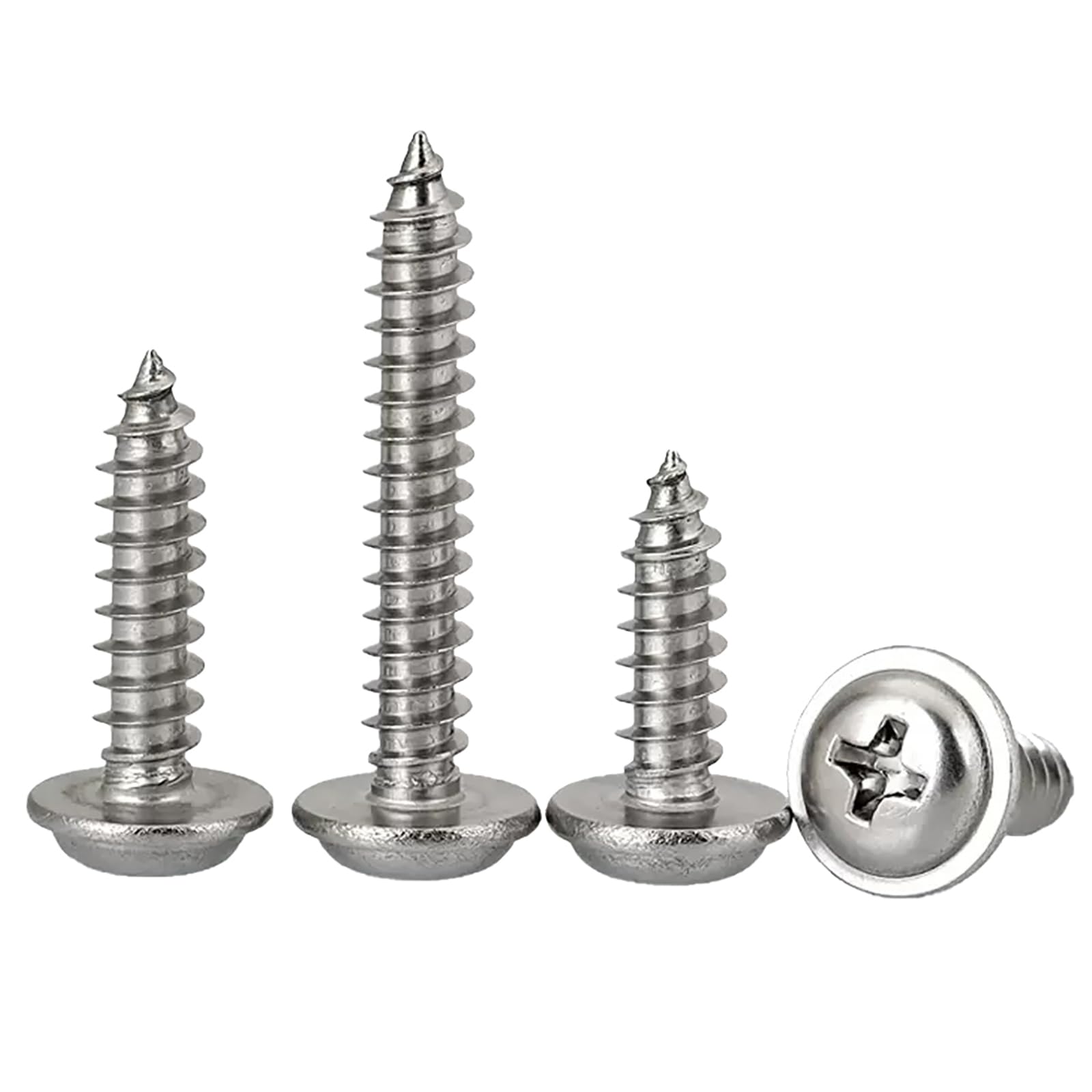 625pcs Self-Tapping Screws Kit - Wood, Plastic, Metal -16