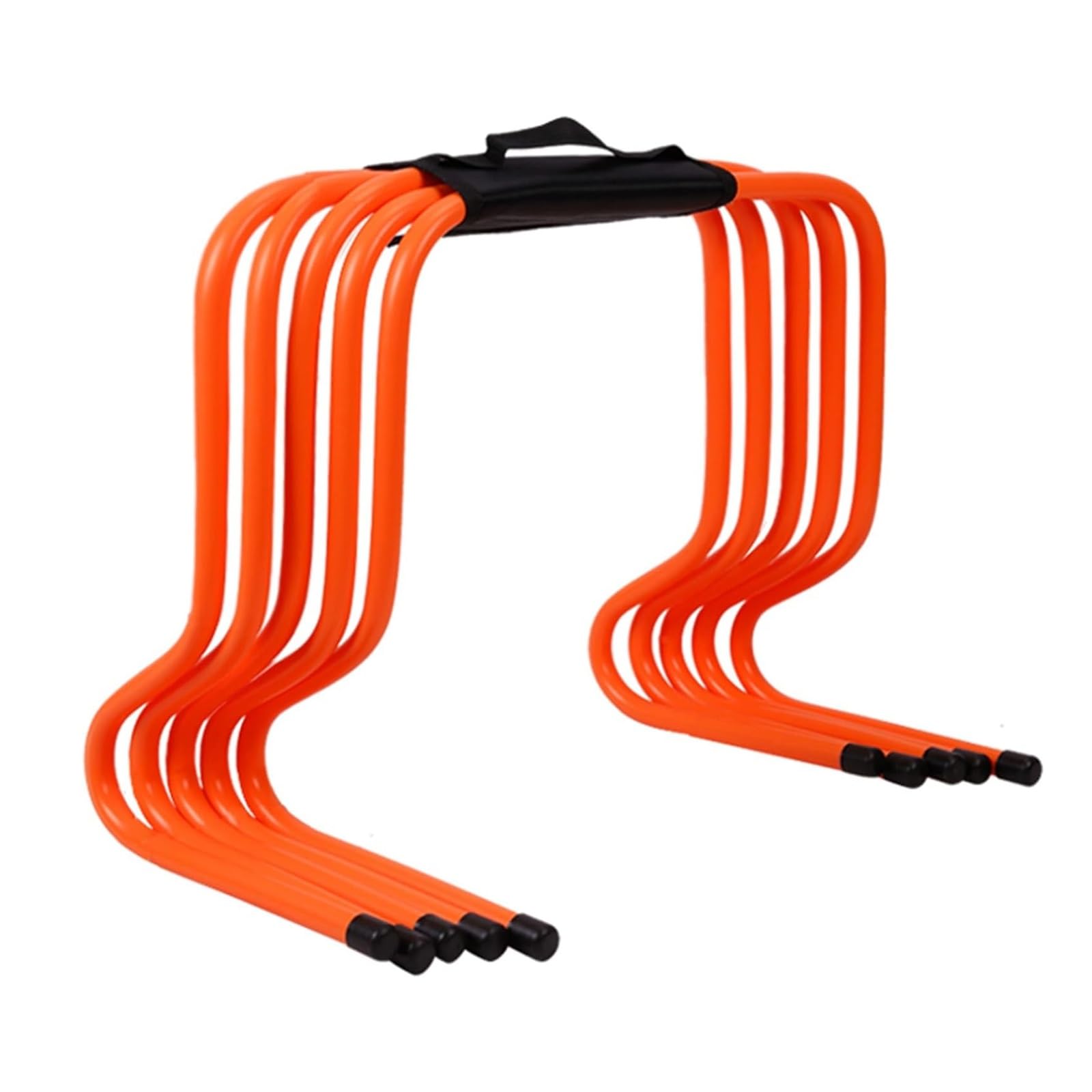 Vallas pequeñas para Entrenamiento de Agilidad, Equipo de fútbol para Entrenamiento, Vallas Ligeras y portátiles para Velocidad y Agilidad, con Bolsa de Transporte, para niños atle