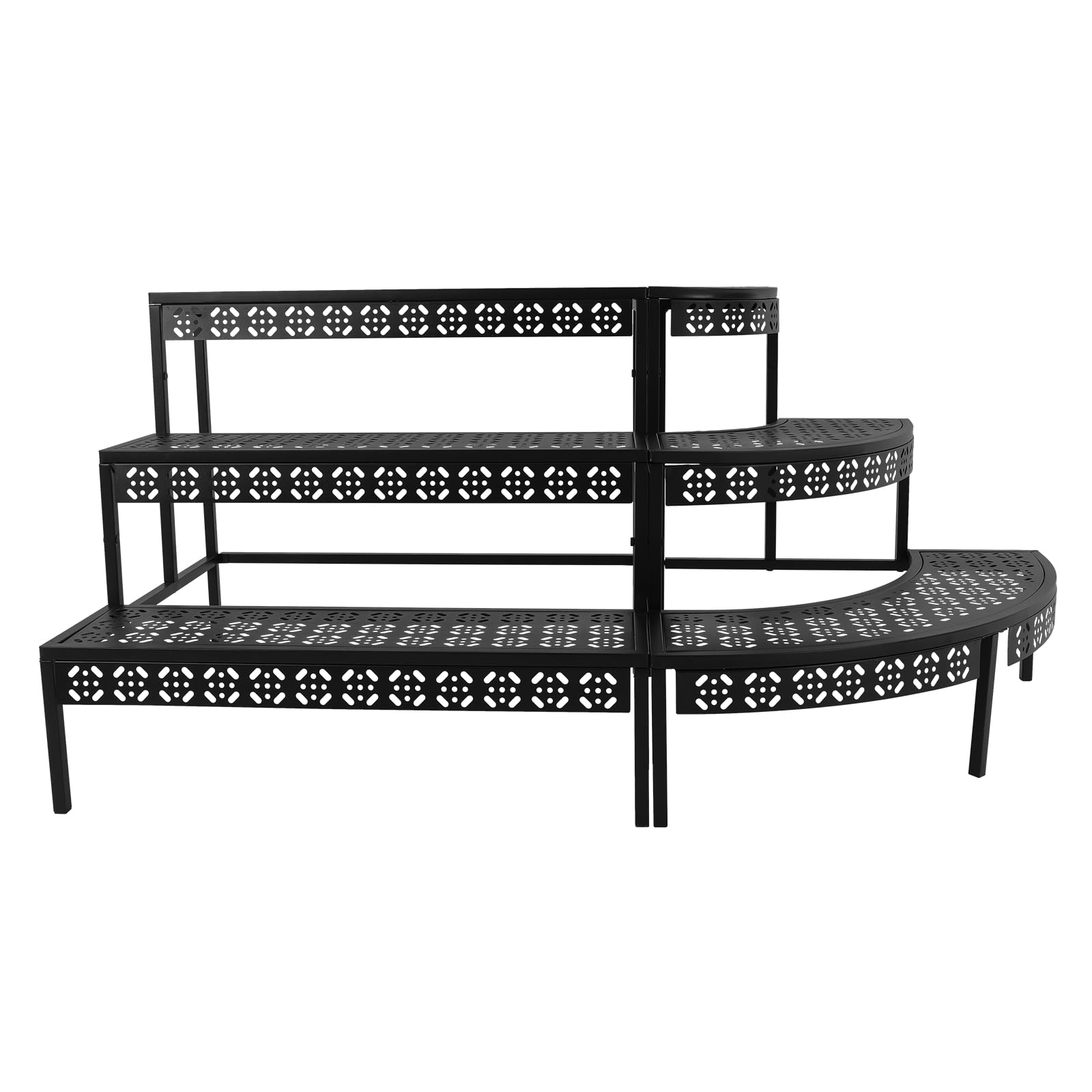 Portavaso per piante da giardino, 130 x 60 x 60 x 60 cm, adatto per piccole e medie dimensioni
