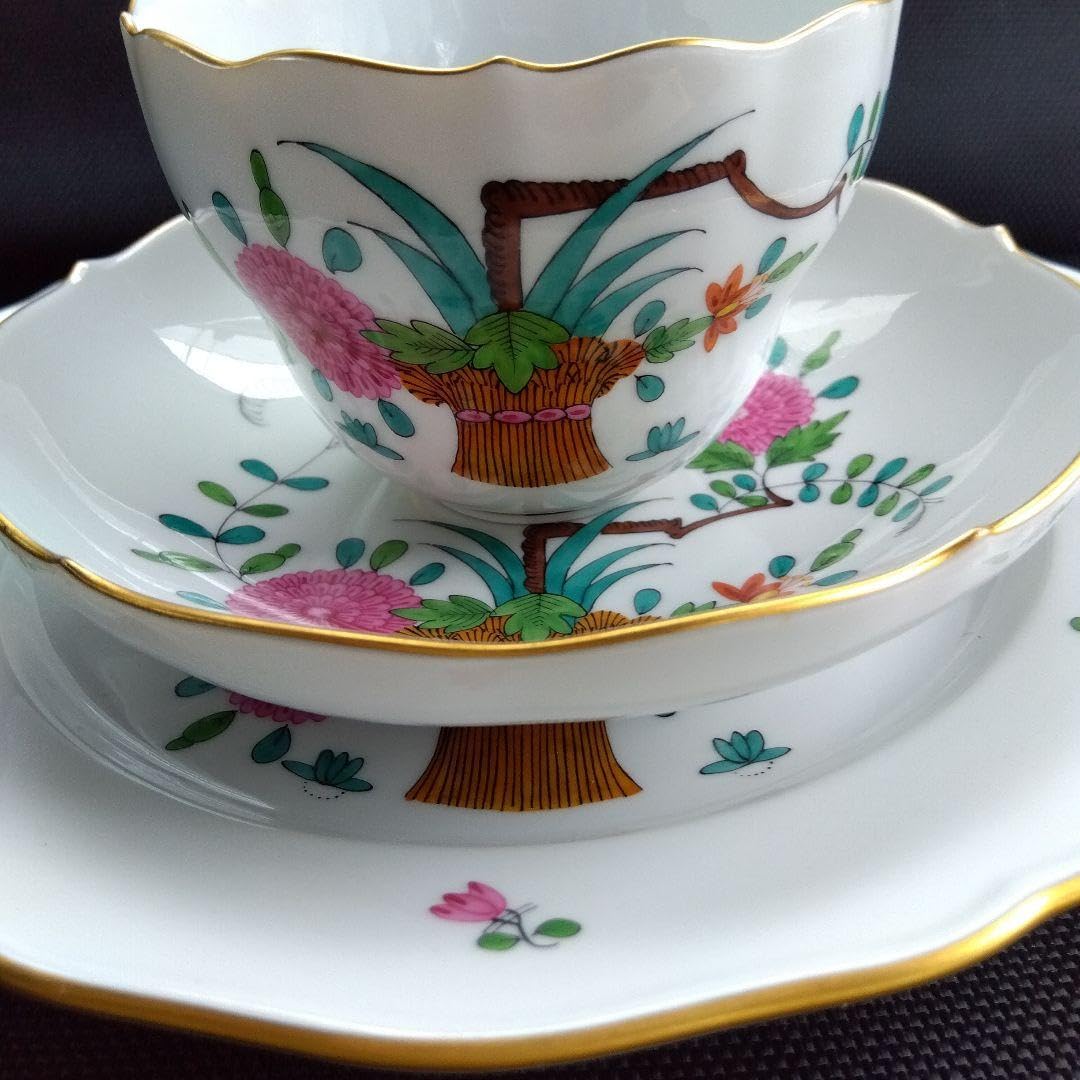極美品 Meissen マイセン 柿右衛門 トリオカップ&ソーサープレート 極美品 Meissen マイセン 柿右衛門 トリオカップ&ソーサープレート