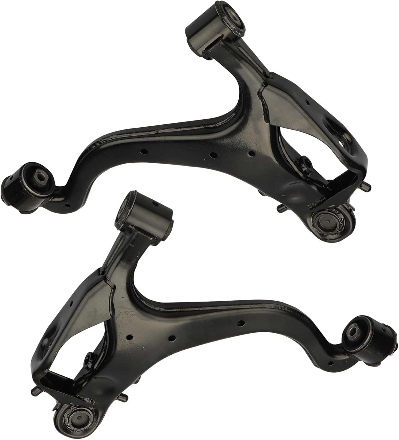 IRONTEK 2pcs 521-553 521-554 Front Lower Suspension Control Arms w/Ball Joints Fit for Land Rover LR3 2005 2006 2007 2008 2009, for Land Rover LR4 2010-2016, Driver and Passenger Side