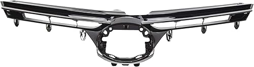 Miniatura 6 de KUAFU Rejilla de parachoques delantero superior compatible con Toyota Corolla BaseCELELXLE Sedan 4 puertas de repuesto para Toyota Corolla 2017-2019