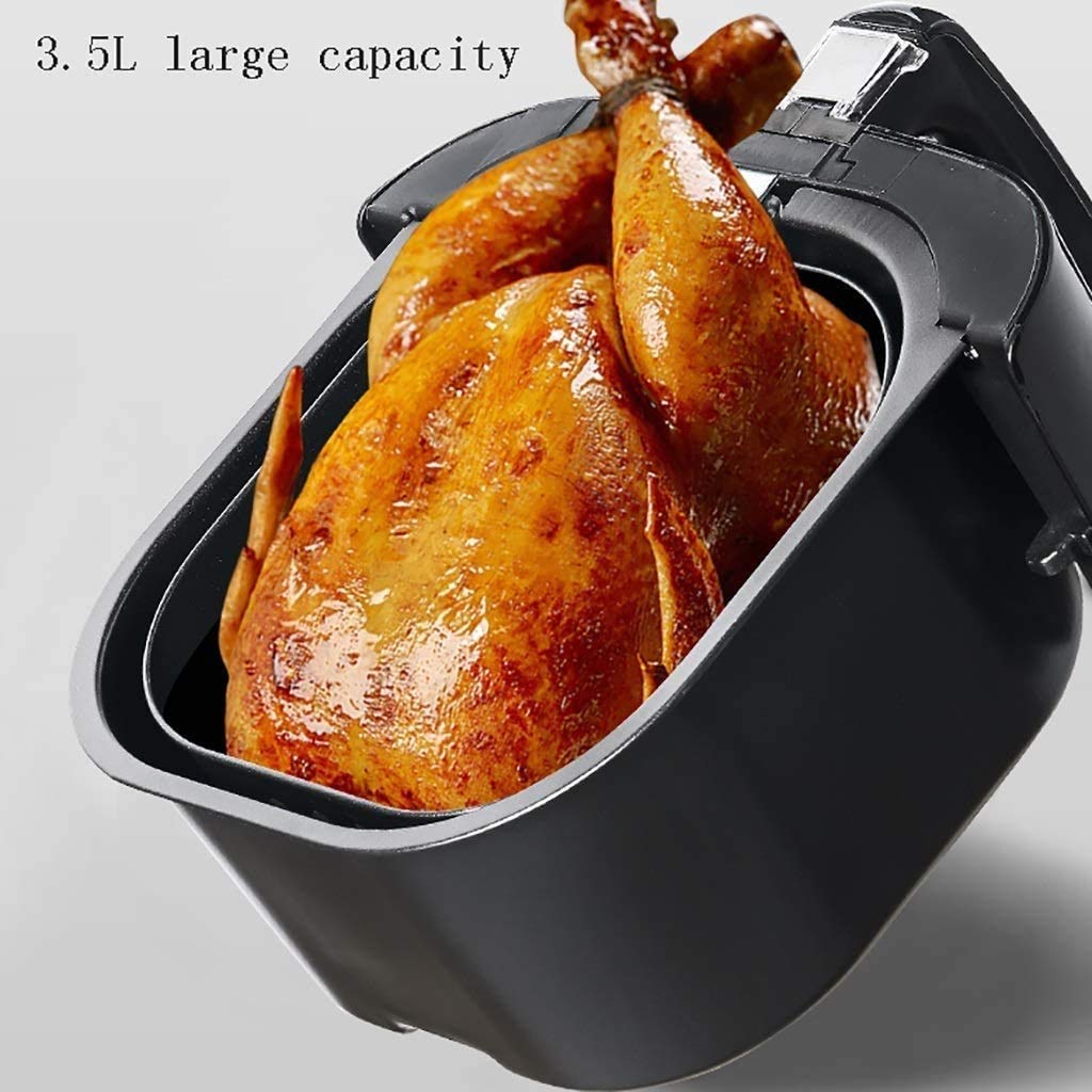 Friteuse d'air, Panier Amovible, Acier Inoxydable
