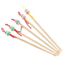 5Pcs Ear Cleaners with Cute Doll Head Design Safe Tools for Gentle Ear Wax Removal for Family Use