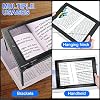 Loupe De Lecture 5X OBOVO Avec 50 LED Et Support Mains Libres - Idéale Pour Seniors Et Couture