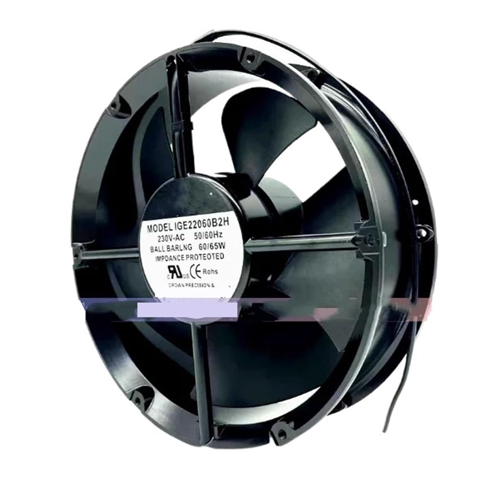 PEQYUACTE Fan IGE20060B2H IGE18060B2H IGE22060B2H(IGE20060B2H)