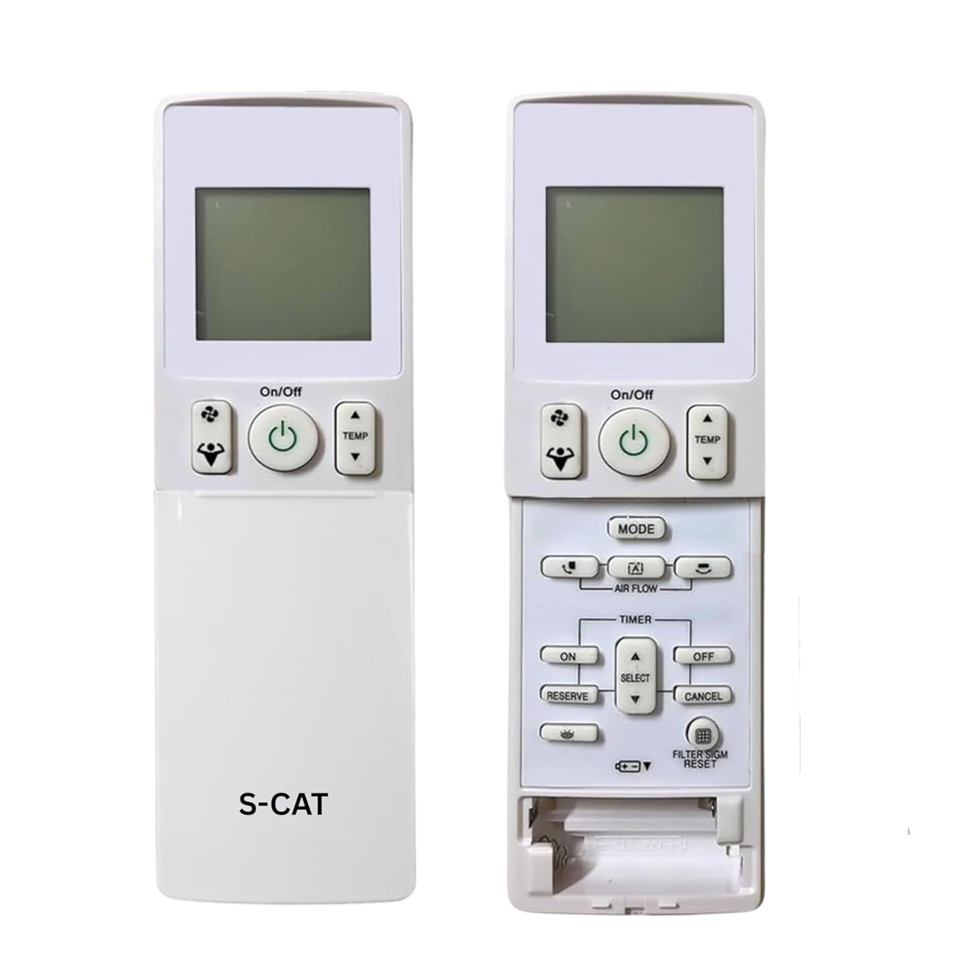 S-CAT Compatible with Daikin AC Remote Control Model 169B (No Backlight) Suitable for 1 1.5 2 Ton Split & Window AC (Match Old Remote Exactly, for Any Issues Contact Customer Care)-image-49