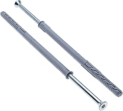 7 x 305mm TX40 Countersunk Head Torx Screws with Nylon Dowels 10 x 300mm, Heavy Duty Frame Fixing Kit, TX Expansion Dowels for Masonry, Windows, Facades, Wood (25pcs)