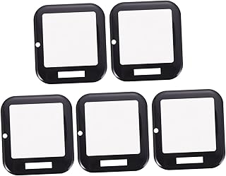 Generic 5 Peças De Vidro Temperado Smartwatch Pulseiras Pretas Protetor De Tela Filme De Relógio Preto 3D Filme De Tela De Relógio Anti Arranhões Filme Protetor De Tela De Relógio Em Pvc