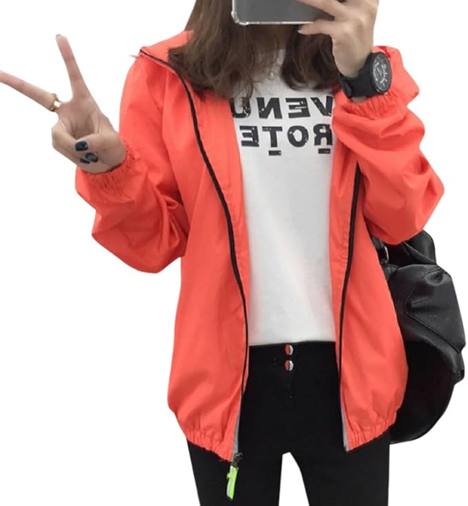 Amazon Formanism スポーティー ウィンドブレーカー ブルゾン ジャンバー ジャケット レディース 全10色 M A オレンジ コート ジャケット 通販 Amazon Formanism スポーティー ウィンドブレーカー ブルゾン ジャンバー ジャケット レディース 全10色 M A オレンジ コート ジャケット 通販