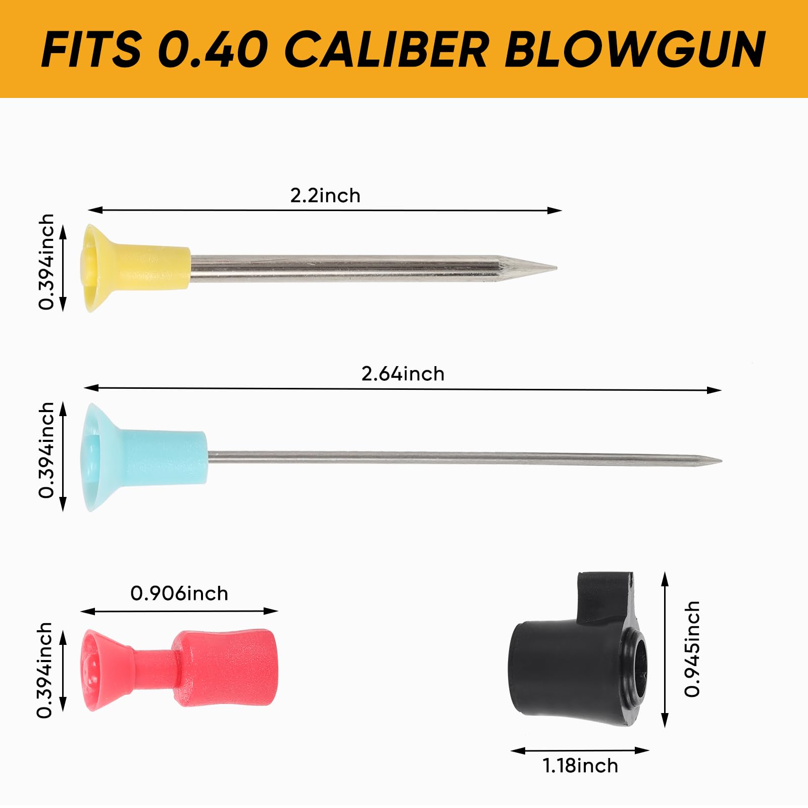 Amazon.com: Blow Dart Guns for Adults Shooting Darts .40 Cal Mega