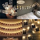 ☆ FÁCIL DE INSTALAR☆ Cada bombilla led está equipada con un clip transparente para que la foto u otros elementos pequeños puedan sujetarse en alguna parte. por ejemplo Paredes, ventanas, puertas, pisos, techos, hierbas, vidrio, madera, metal, plástico, árboles de Navidad, etc.