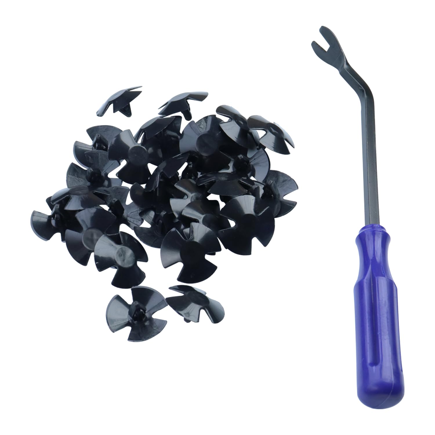 30 Clip Ferma Isolamento Cofano In Nylon Per Chrysler Dodge Ram + Attrezzo Rimozione