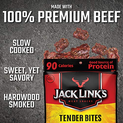 Jack Link's Beef Steak Tender Bites, Teriyaki, 1.25 Ounce (Pack of 10) - image 6