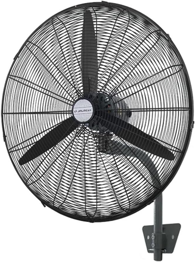 Industrial Wall-Mounted Fan, 750W Power Strong Wind Electric 3-Speed Adjustable with Metal Body, Ideal for Household, Factory, Commercial Use(56cm)