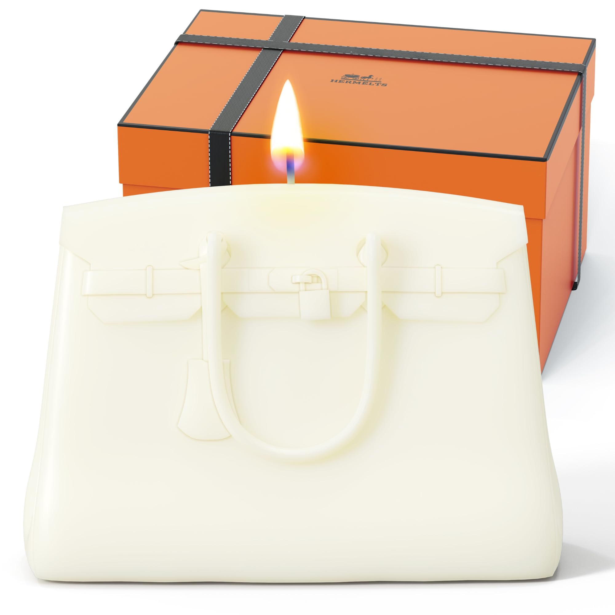 Handbag Candle with GiftBox - Air Wax - Luxury Gifts for Women - Designer Bag Candle Gift - Aesthetic Candles - Designer Gifts for Girlfriend - Luxury Candle - Mothers Day Candles - Mothers Day Gift