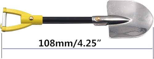 Miniatura 6 de Piezas de decoración RC, martillo de azada de metal y pala compatibles con Tamiya CC01 Axial SCX10 Traxxas TRX-4 D90 D110 110 RC Crawler Truck Car