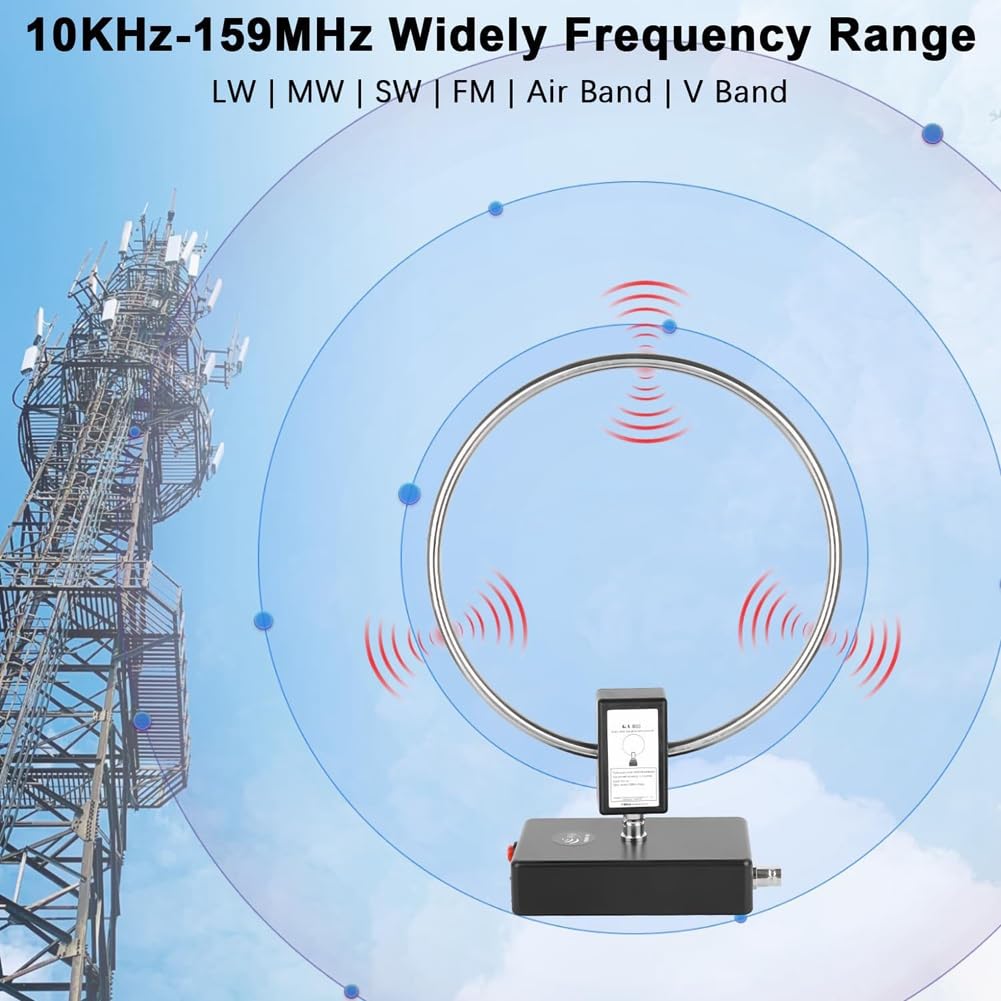 Per la Radio Esterna al Coperto 'Antenna Antenna GA800 10KHz-159MHz HF Shortwave Radio SW MW SSB