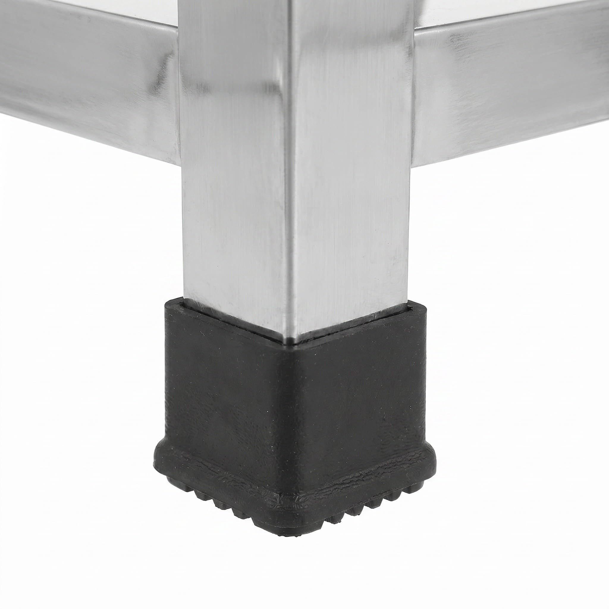 Banco de Baño de Acero Inoxidable Antideslizante para Adultos, 25 CM