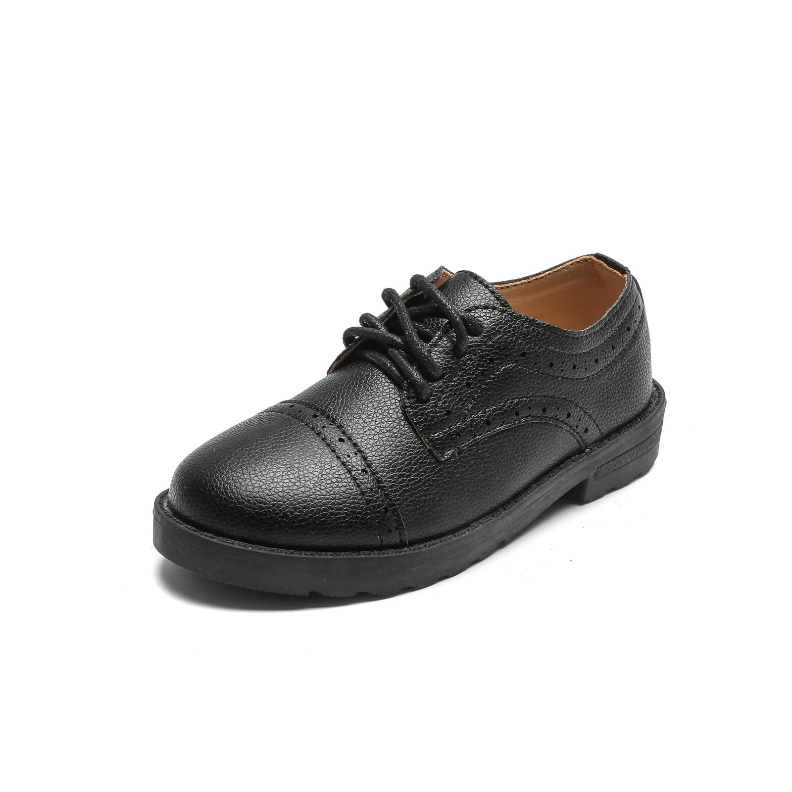 PPXID Jungen Schnürhalbschuhe Schule Uniform Hochzeit Anzugschuhe