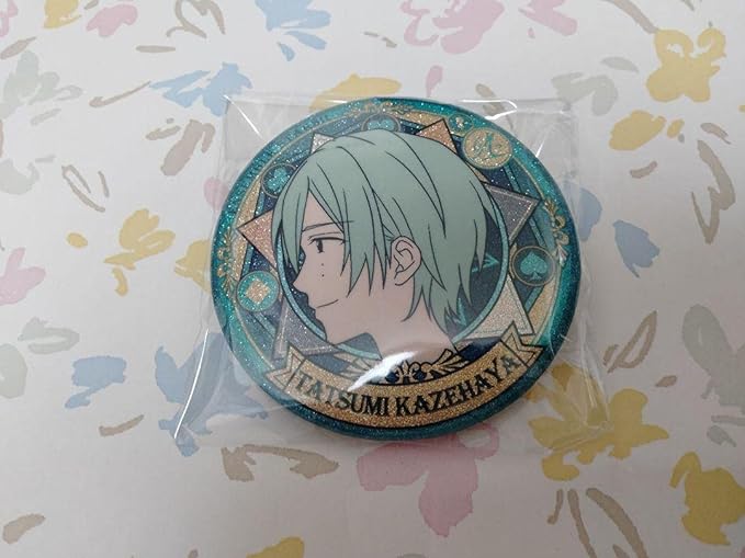 シルバーピーチ あんスタ ぶくぶ ぶくスタ 缶バッジ 風早巽