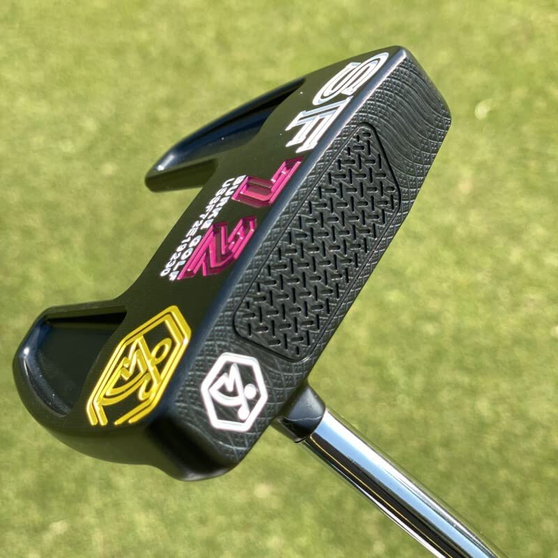 BURKE Golf Putter - Premium Mallet Putter 2022 Special Fit 50/56/72 Golf Putters for Men Right Handed with Headcover and Trip