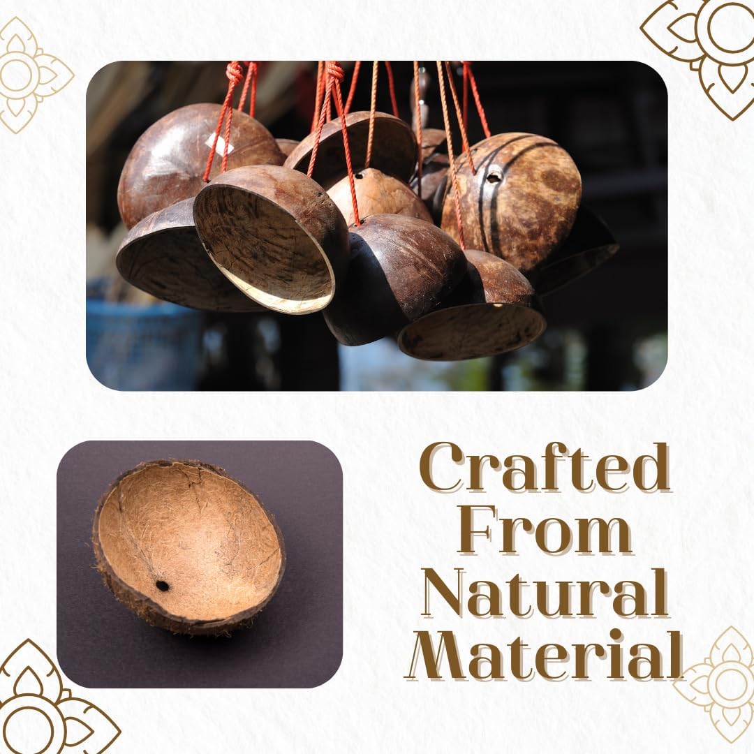 Handcrafted Thai Coconut Shell Coin Wallet - Unique Natural Purse for Coins and Small Essentials with Rustic Charm image 5
