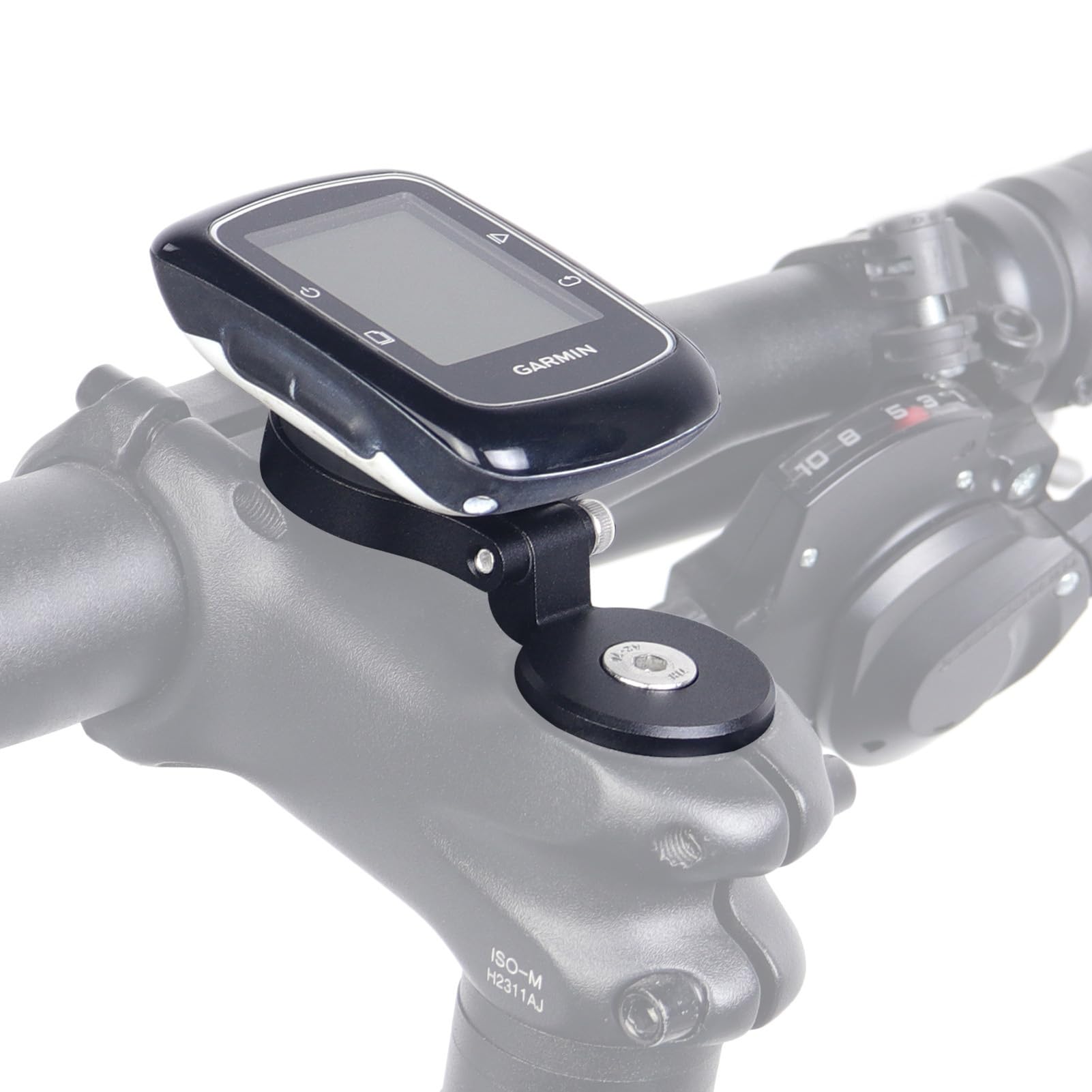 Uchwyt rowerowy do Garmin Edge, Wahoo Elemnt, âon, Cateye, stop aluminium, regulowany uchwyt kierownicy