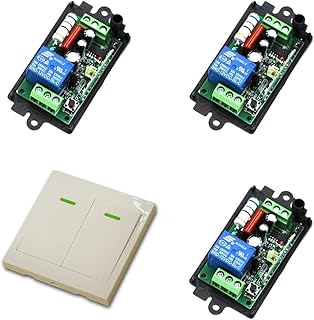 Smart House 110V Wireless Remote Control Switch 220V 1CH Power Relay Remote Light Switch Receiver + Transmitter - (Color: 433Mhz 110V)