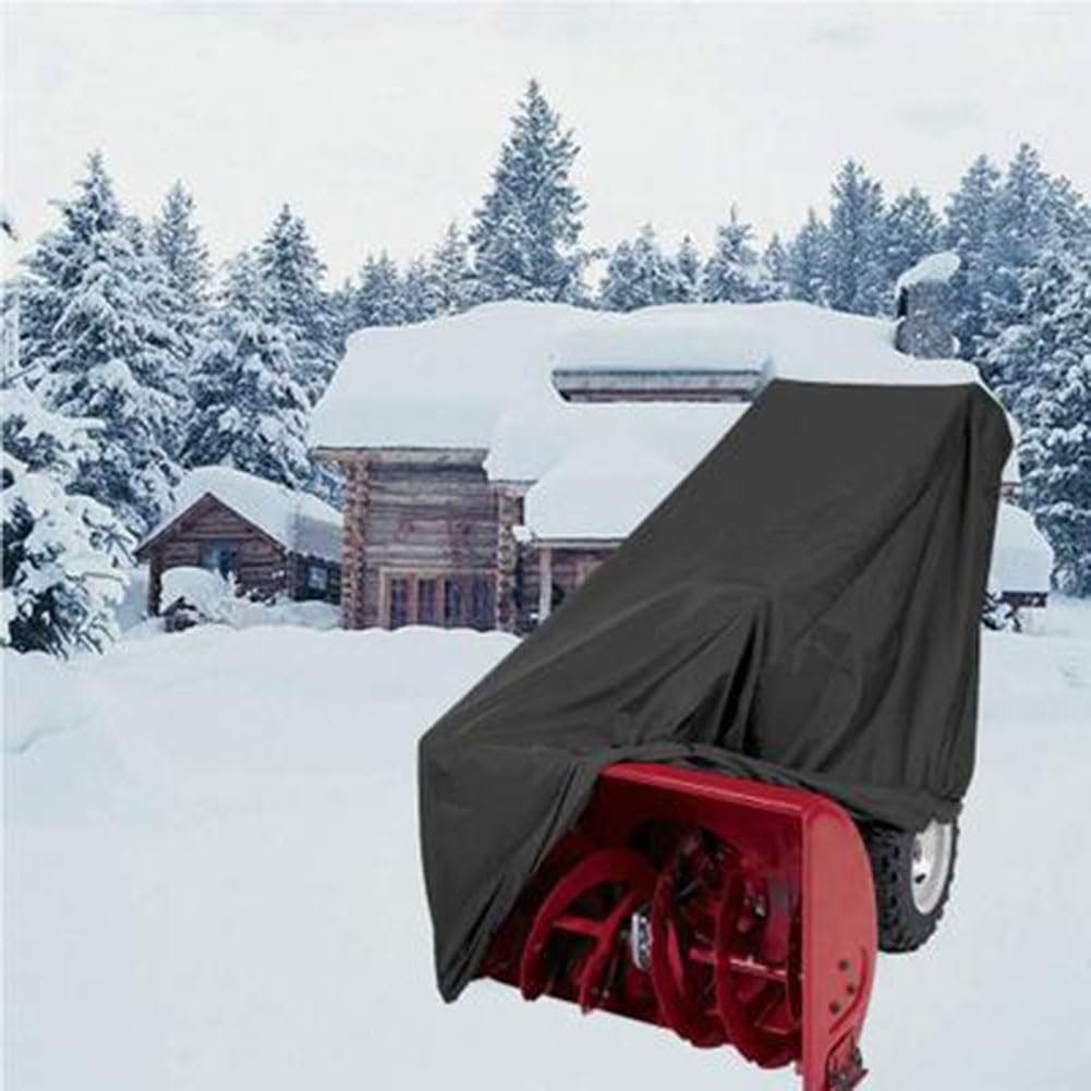 Housse de Souffleuse à Neige Housse de Souffleuse Imperméable Universelle pour Souffleuse à Neige à un ou Deux Étages 33 * 58 * 52 Pouces