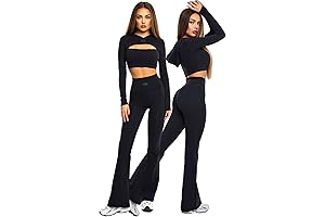 Flare Leggings: Bootcut Yoga Pants for Women
