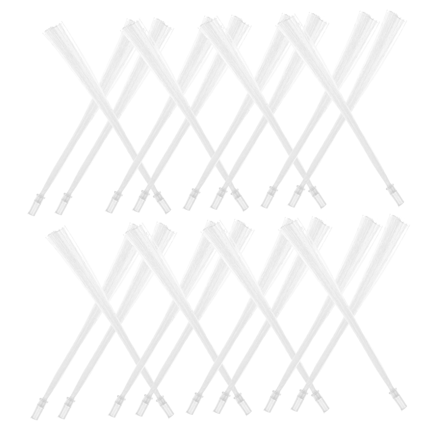 Ciieeo 50pcs Fiber Optic Decoration Wands Indoor Party Props for Home Decor Versatile Led Lights for Christmas Gardens Events Easy Installation Vibrant Cheerful Ambiance