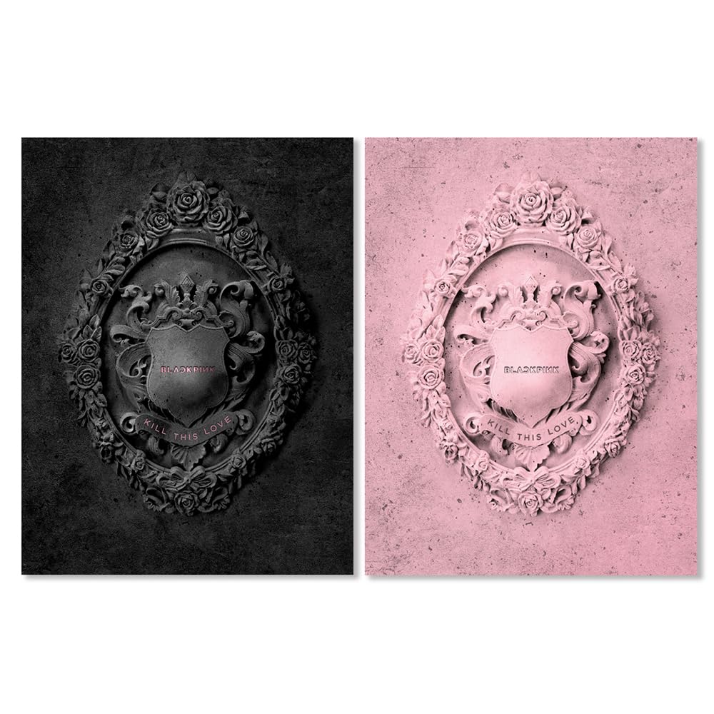 Black Pink 2nd Mini Album Kill This Love [Set: Black Version + Pink Version]