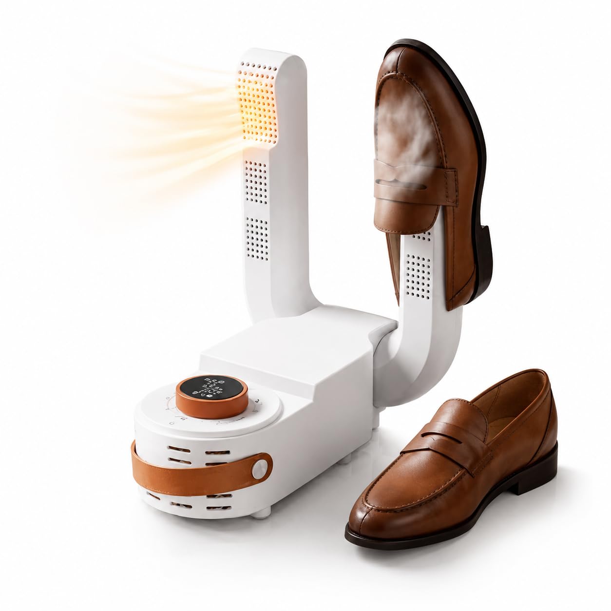 Electric Shoe Dryer, Shoe Dryer with Timer Function 120 Minutes, UV Lamp Shoe Dryer, Foldable Design for Gloves, Caps, Socks, Ski Shoes-image-47