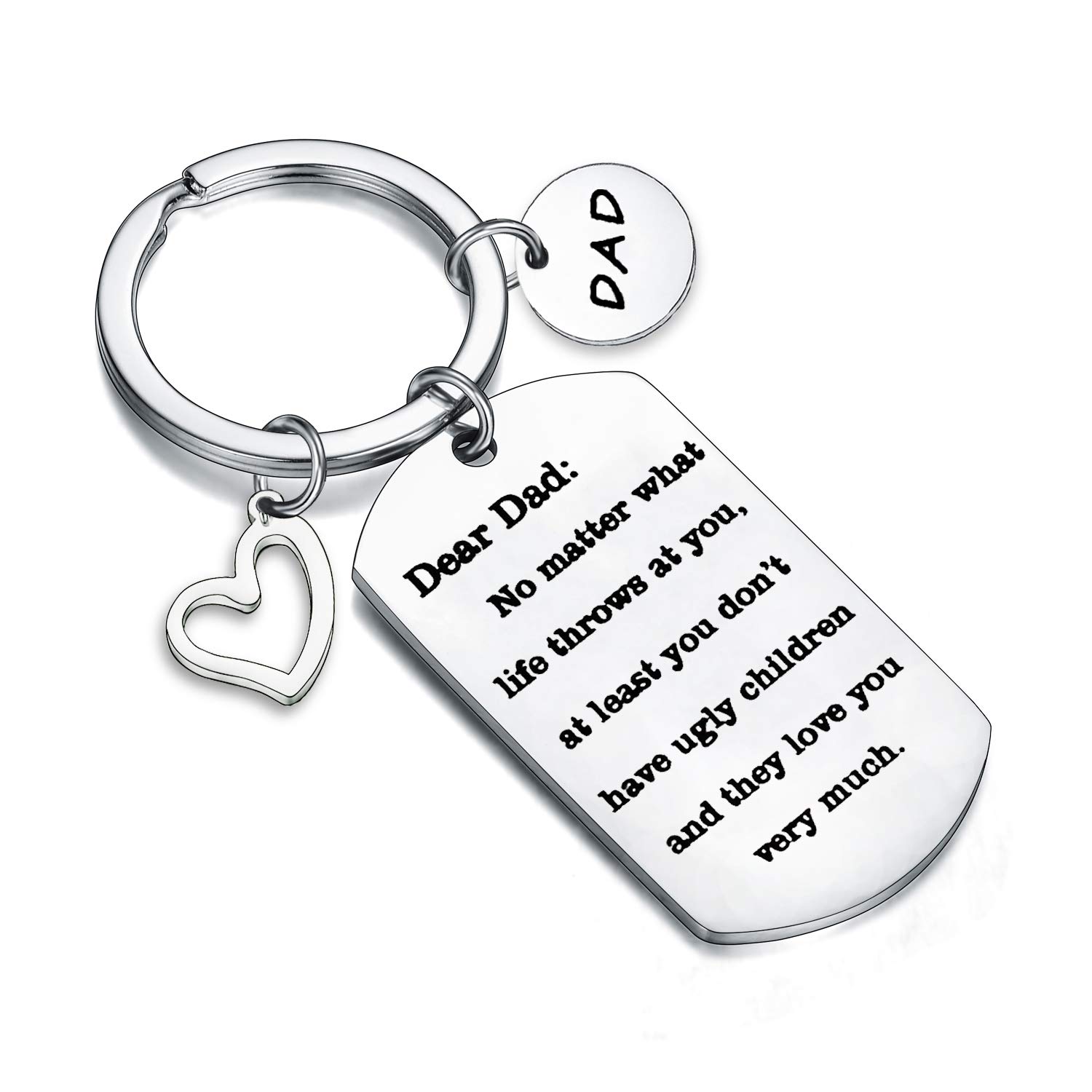 Keychain Gifts for Mum Dad from Son Daughter Mother's Day Gifts Birthday  Father's Day Gifts Christams Gift for Mum Mother's Day Gifts Keyring