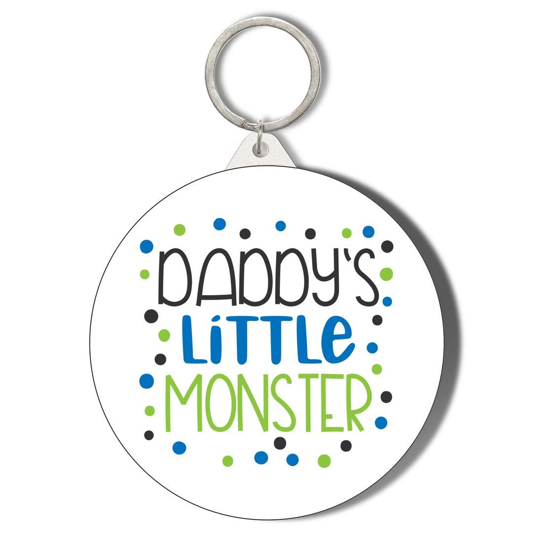 Gift Insanity DADDY'S LITTLE MONSTER 45mm Keyring